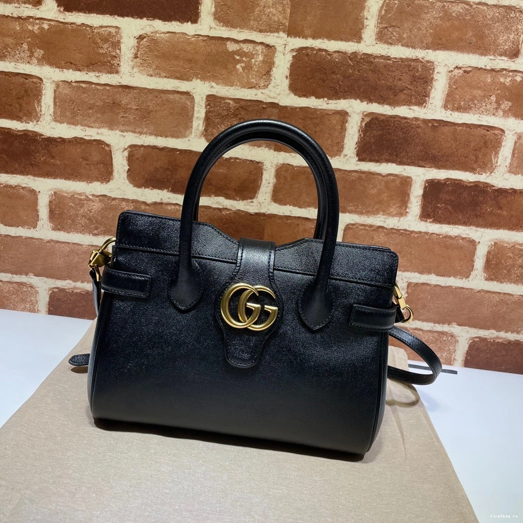 First bag ru G bag top Small with Double handle GUCCI 0802